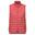 Veste sans manches MARIZION Femme (Corail clair / Rouge foncé)