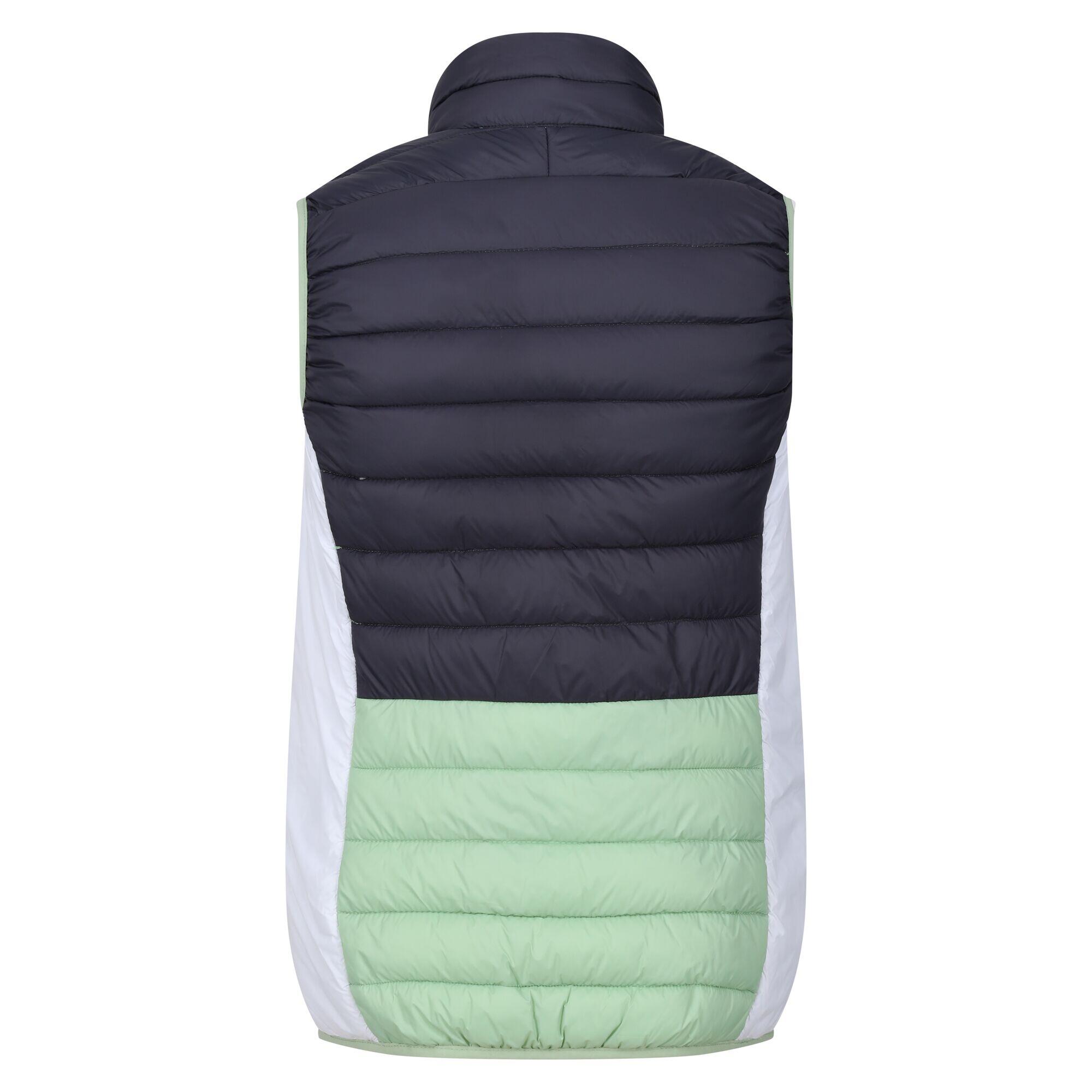 Womens/Ladies Harrock II Baffled Gilet (Quiet Green/Seal Grey) 2/5