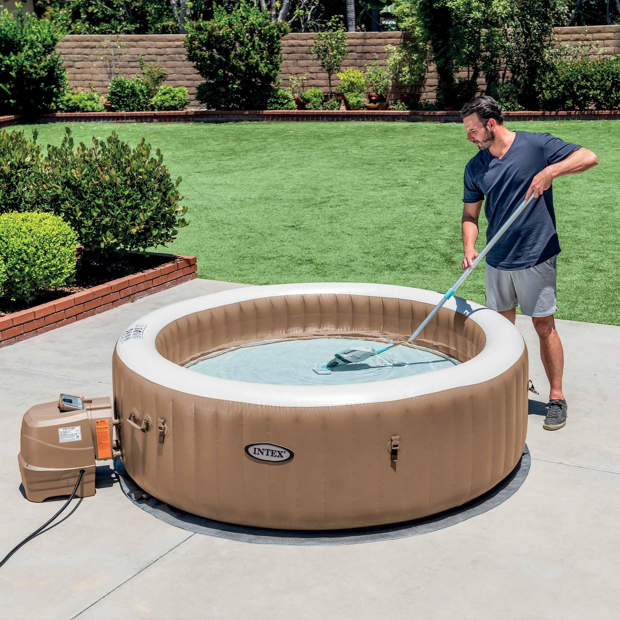 Intex ZR100 kabelloser, wiederaufladbarer Whirlpool- und Poolsauger 6/7