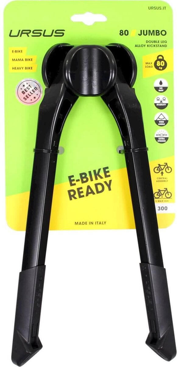 Ursus Jumbo 2 Aluminium Fietsstandaard 28 Inch Zwart 5/5