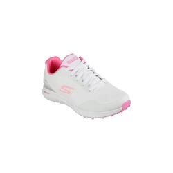 Skechers Go Golf Arch Fit Max 2 Zapato de Golf para Mujer, Blanco/Rosa