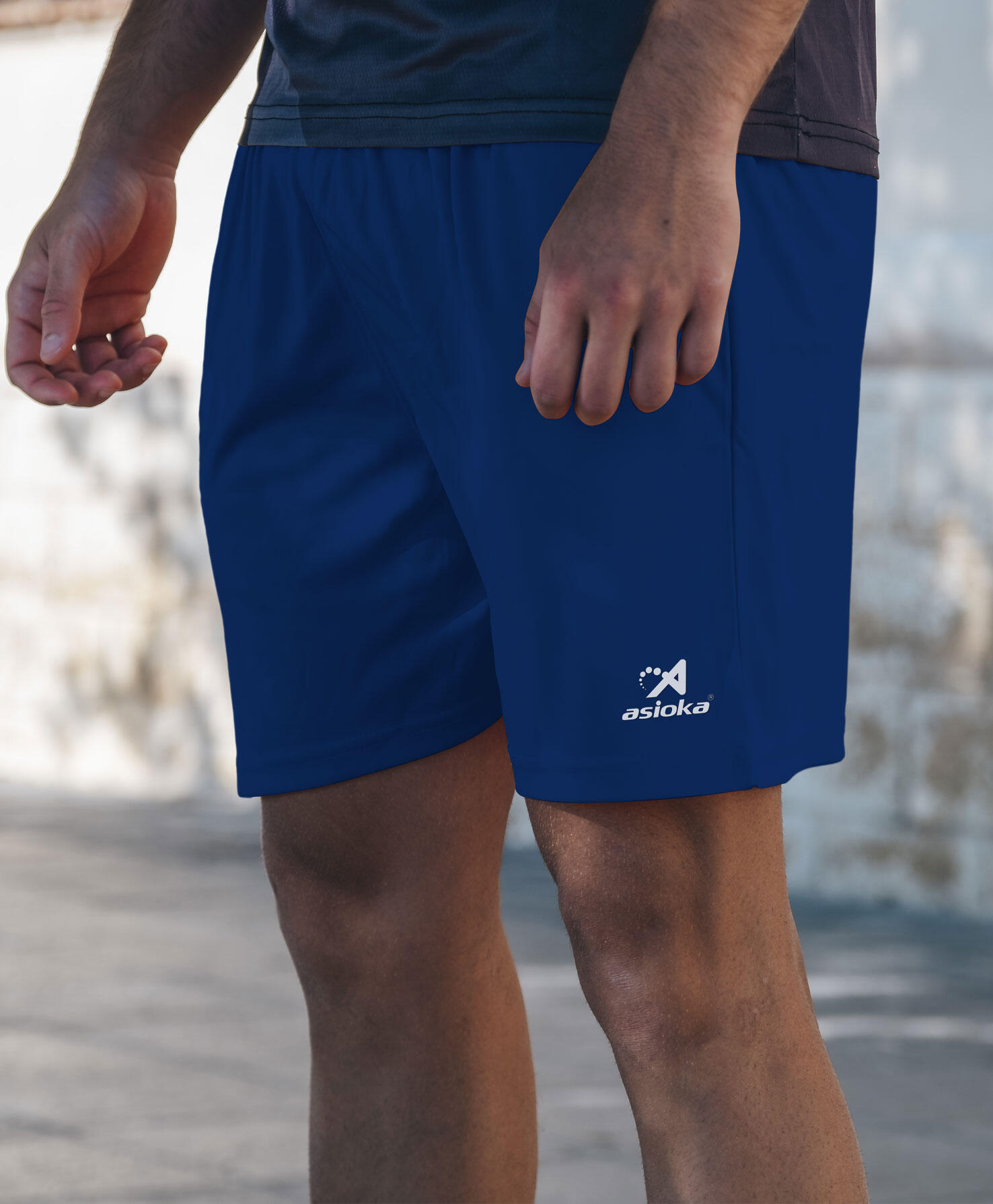 Pantalón Corto de Fútbol para Niños Asioka Premium Azul Royal 4/7