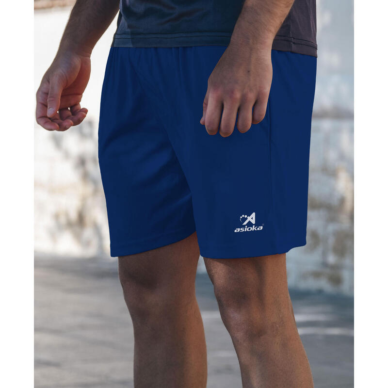 Pantalón Corto de Fútbol para Niños Asioka Premium Azul Royal