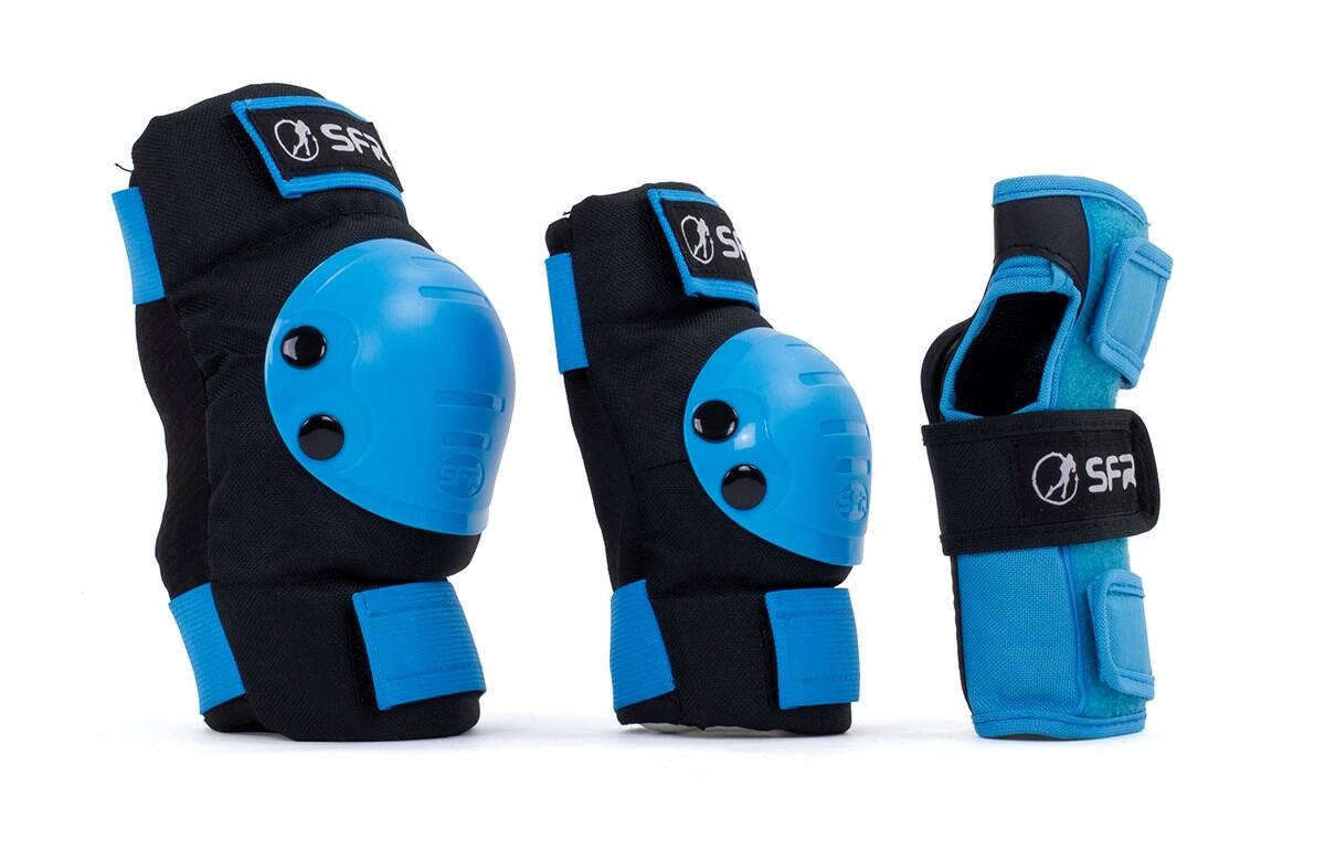 Protection Set Sfr Youth Ramp Black/Blue 2024 3/7