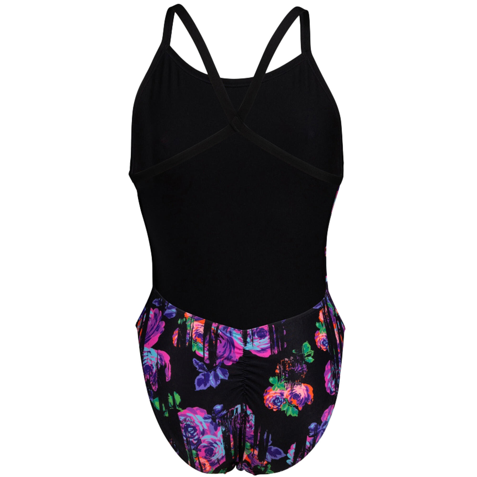 Swimsuits Arena Women's Arena Rose Texture Swimsuit Xcro Woman 4/4