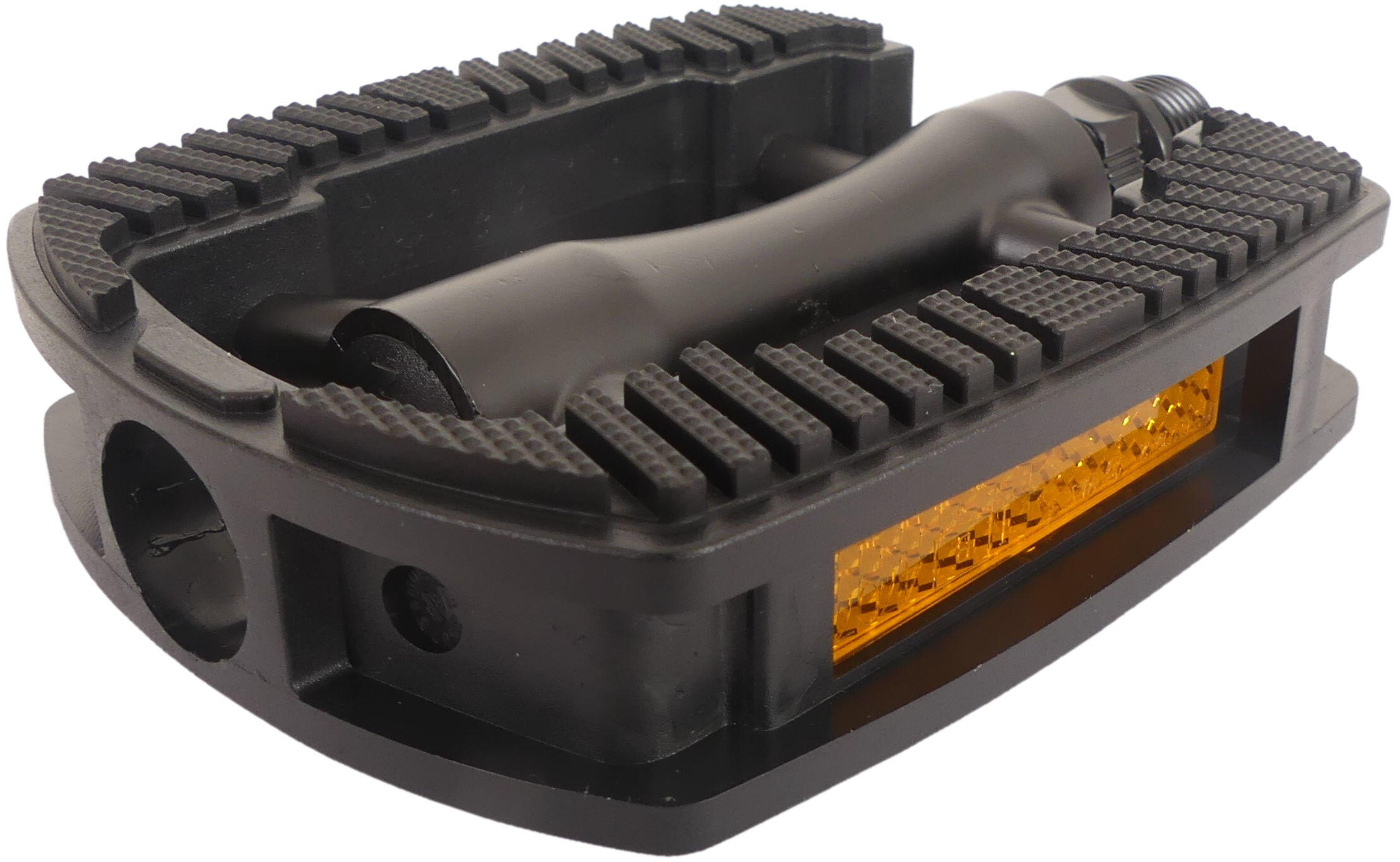 Pedaalset SP-821 met aluminium huis - anti slip - mat zwart 6/6