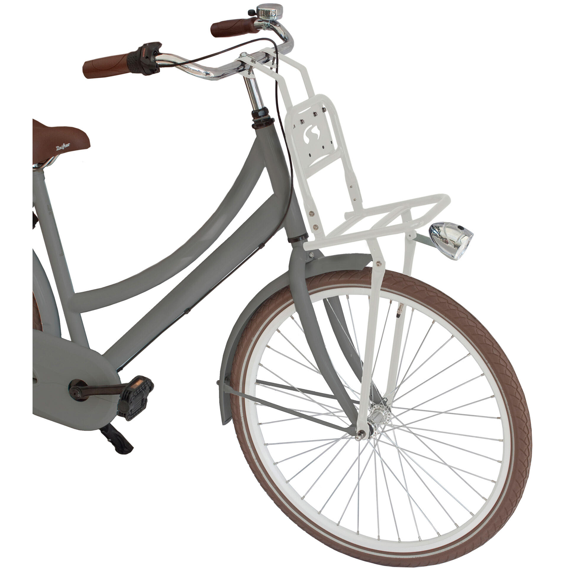 Steco Frontträger 20-24-26 für Weiße Fahrräder 3/4