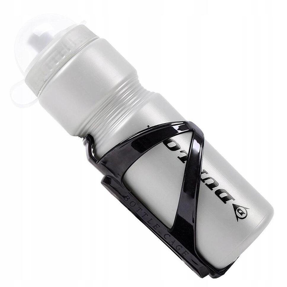 Bidon rowerowy Dunlop 750 ml z koszykiem