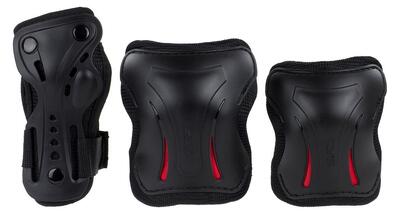 Sfr essentials triple pad set black (junior)