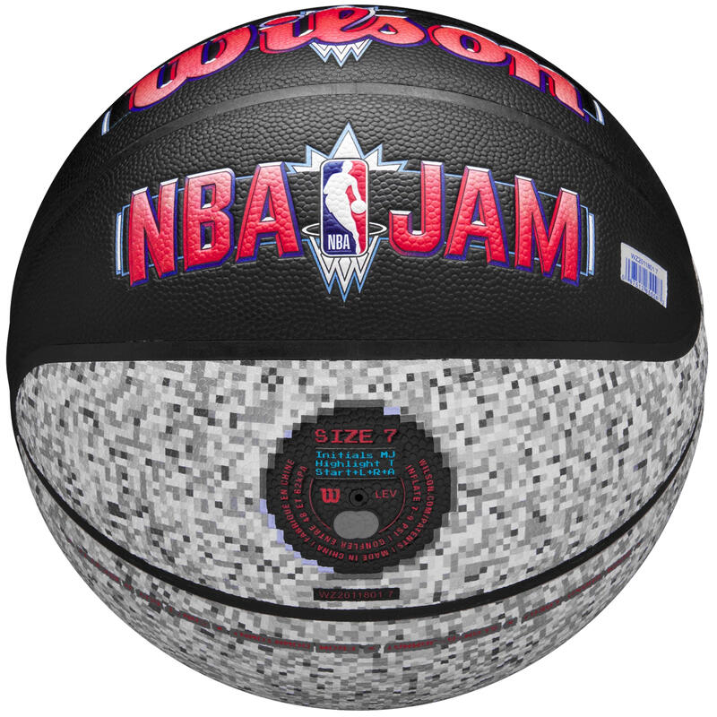 Bola de basquetebol Wilson NBA Jam para interior e exterior, tamanho 7