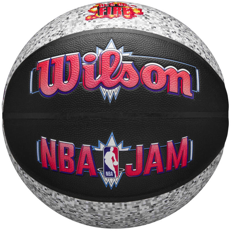 Bola de basquetebol Wilson NBA Jam para interior e exterior, tamanho 7