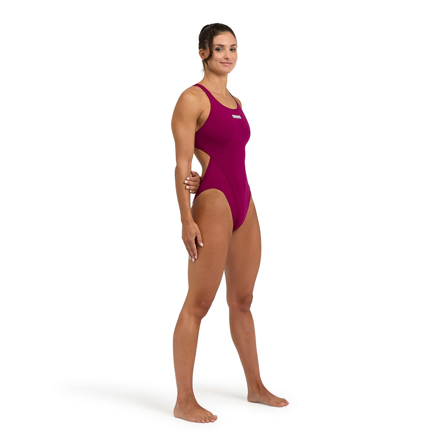 Maillot de bain une-pièce Femme - Team Swim Tech Solid 3/5