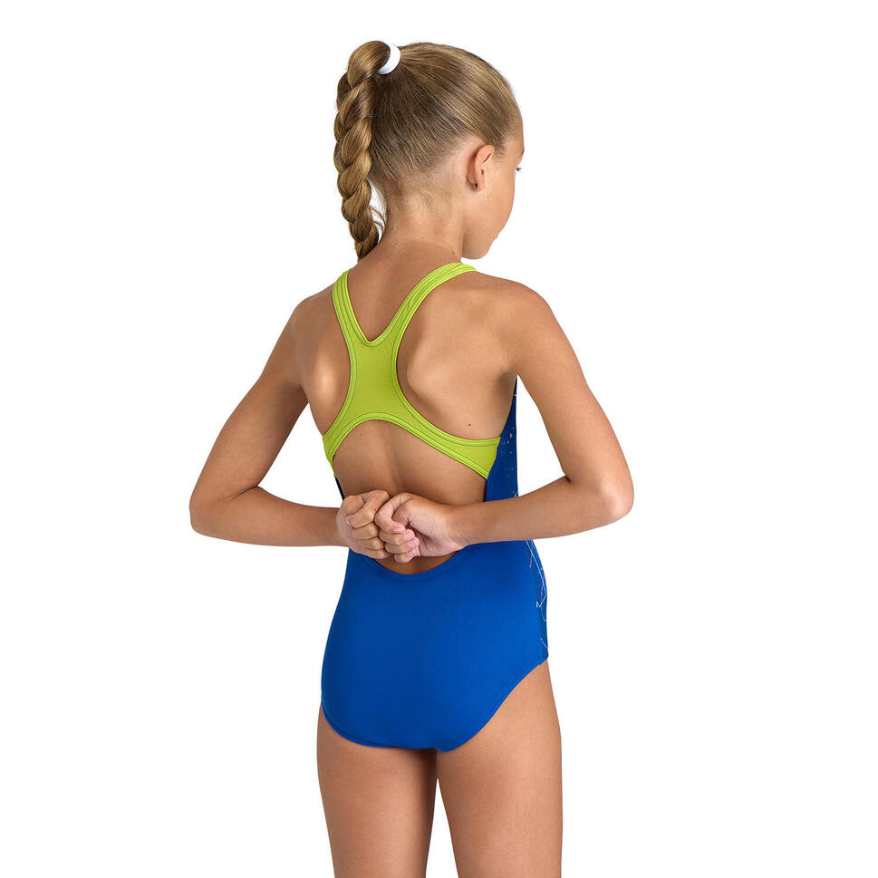 Strój kąpielowy dziewczęcy sportowy Arena Galactic Swim Pro