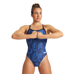 Maillot de bain une-pièce Femme - W Puzzled Challenge Back