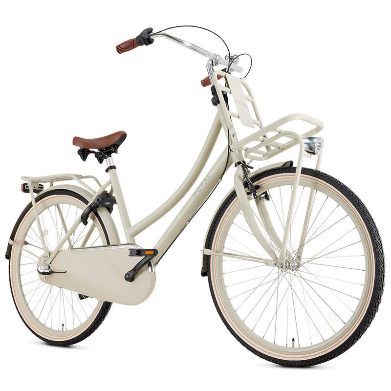 Vélo Enfant Hollandais Popal Daily Dutch Basic+ N3 - 26 pouces - Sable Cosmique