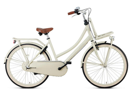 Popal Daily Dutch Basic+ N3 - Kinder Hollandrad - 26 Zoll - Mattschwarz