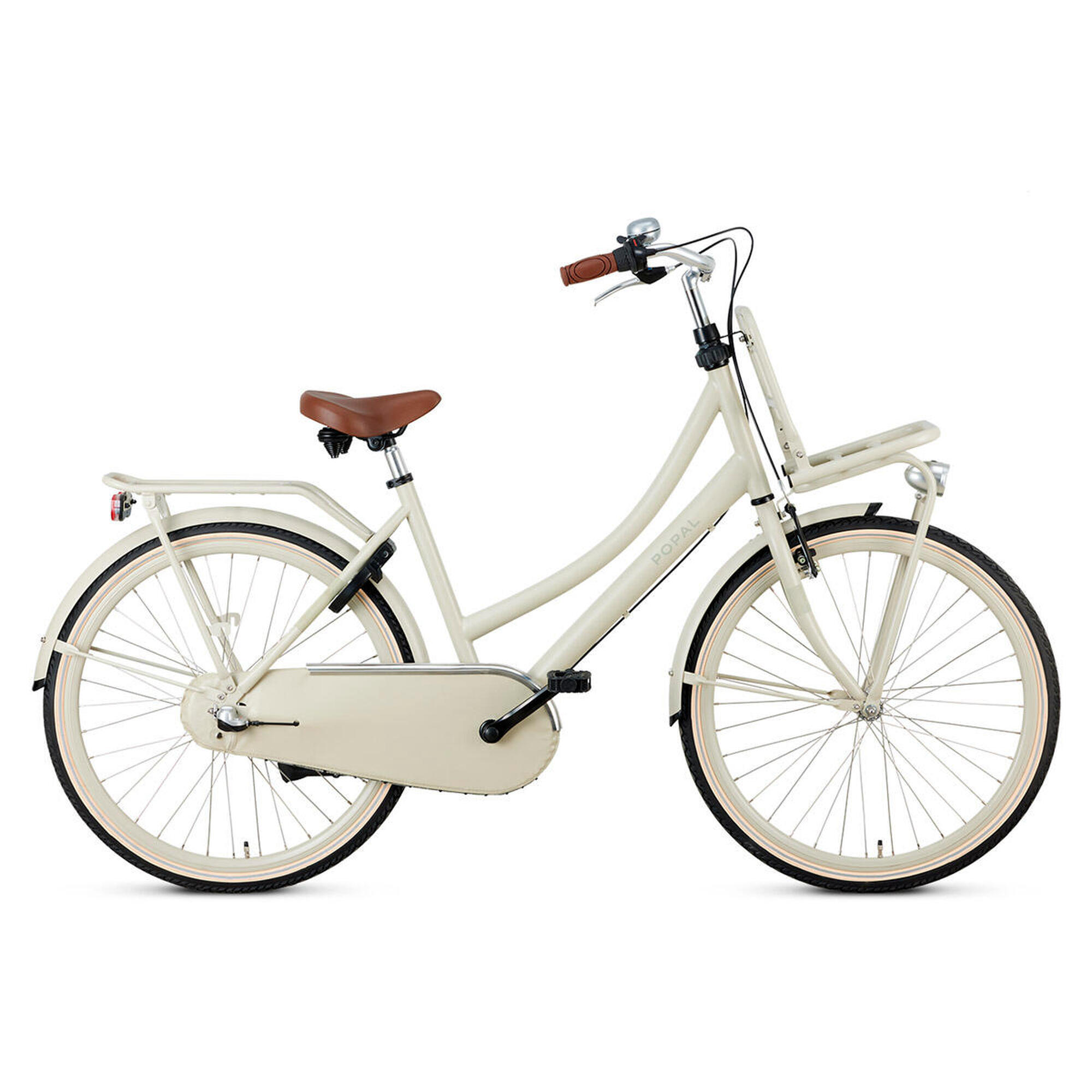 Popal - Vélo Enfant Hollandais Popal Daily Dutch Basic+ N3 - 26 Pouces - Sable Cosmique - Vélo Enfant - Beige|marron - 26" - Decathlon