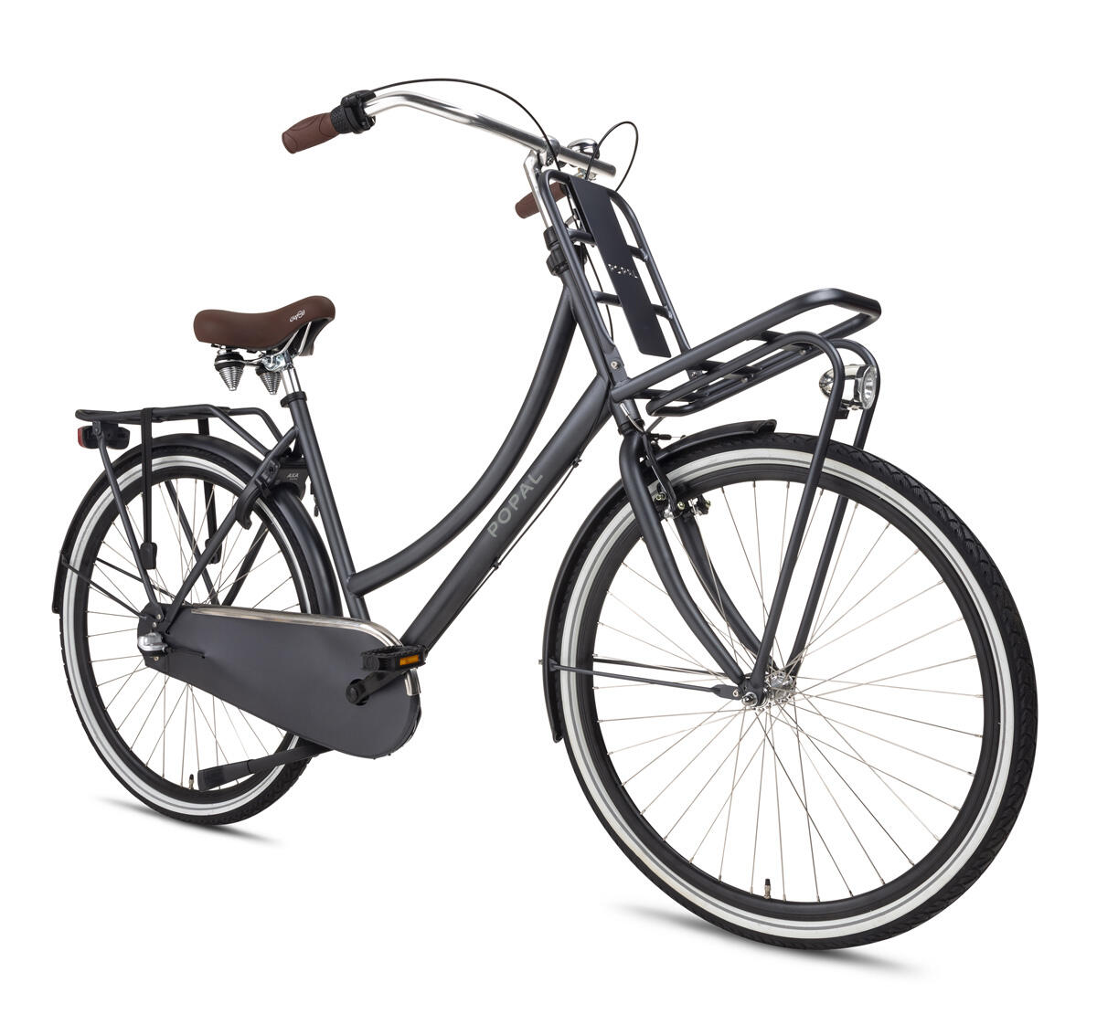 Popal Daily Dutch Basic+ N3 Transportfiets - Stadsfiets - Dames - Petrol Blauw 2/3