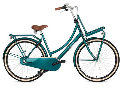 Popal daily dutch basic+ n3 transportfiets - stadsfiets - dames - forest green