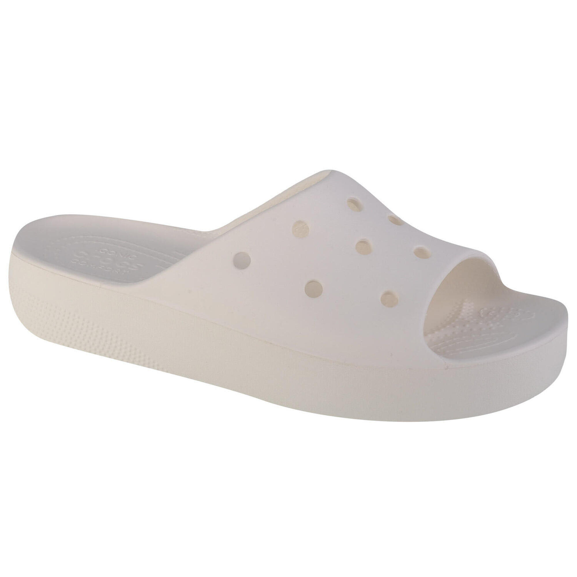 Crocs - Chaussons Pour Femmes Crocs Classic Platform Slide - Claquettes - Blanc - 39/42 - Decathlon