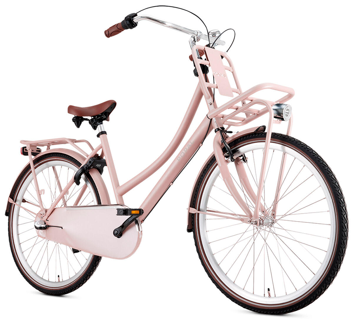 Popal Daily Dutch Basic+ N3 - Kinder Transportfiets - 26 inch - Zalmroze 2/7