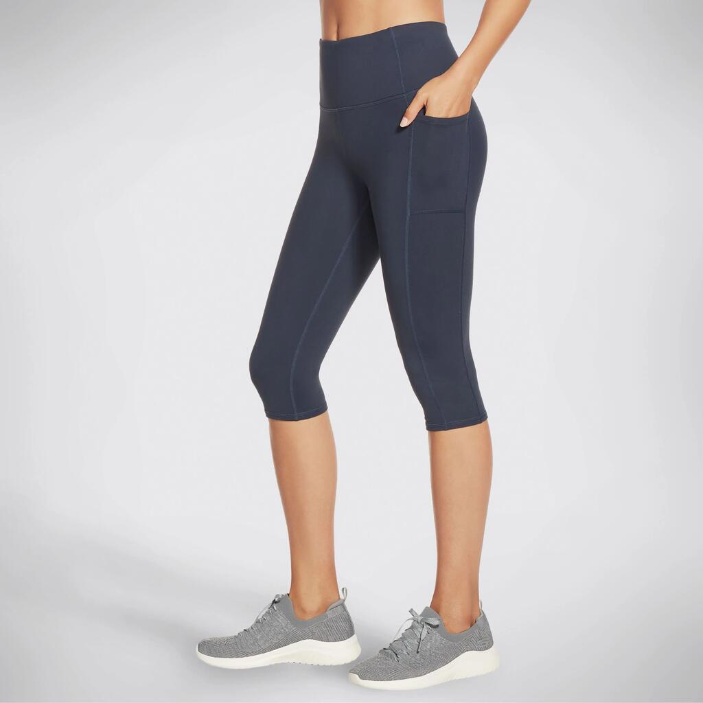 Women's GOFLEX HW CAPRI Tights Dark Blue