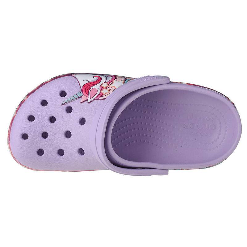 Chaussons pour filles Fun Lab Unicorn Band Clog