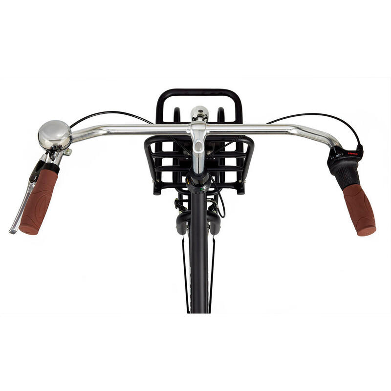 Popal Daily Dutch Basic+ N3 Transportfiets - Stadsfiets - Dames - Mat Zwart