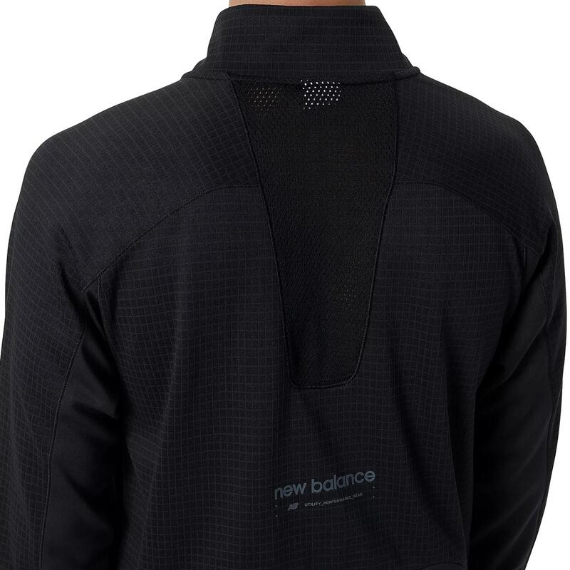 Jas voor heren New Balance R.W.T. Grid Knit Jacket