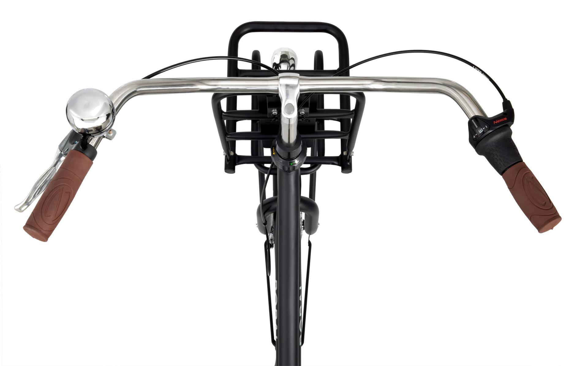 Popal Daily Dutch Prestige N3 Transportfiets - Stadsfiets Dames - Mat Zwart 3/6