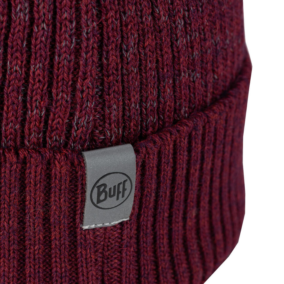 Czapka sportowa Running z odblaskiem z wełny merino active beanie