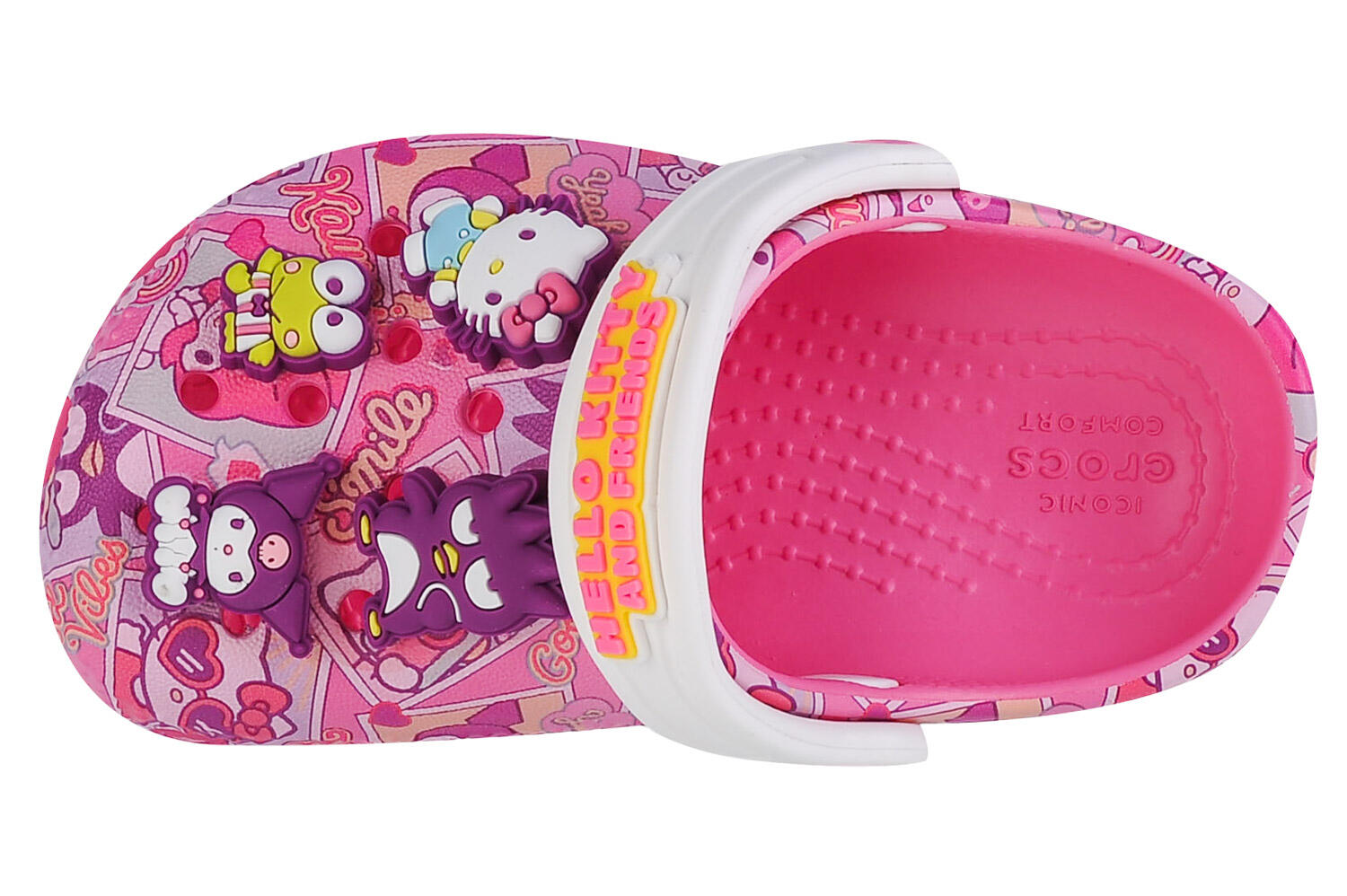 Badelatschen Mädchen Crocs Hello Kitty and Friends Classic Clog 3/4