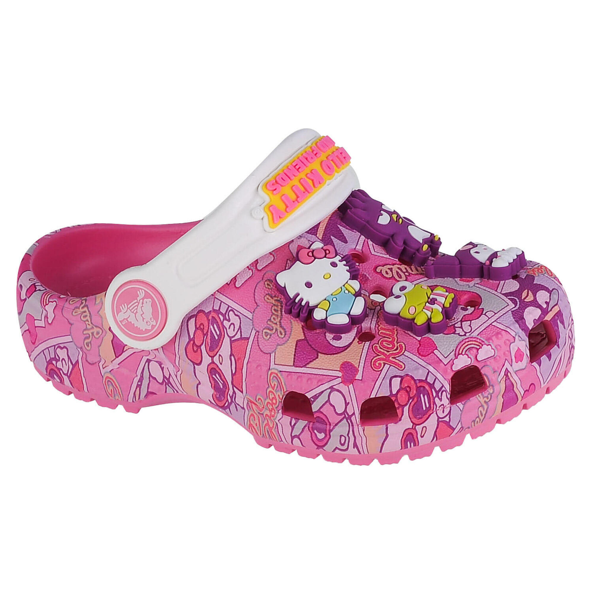 Crocs - Chaussons Pour Filles Crocs Hello Kitty And Friends Classic Clog - Sabots - Rose - 19 - Decathlon