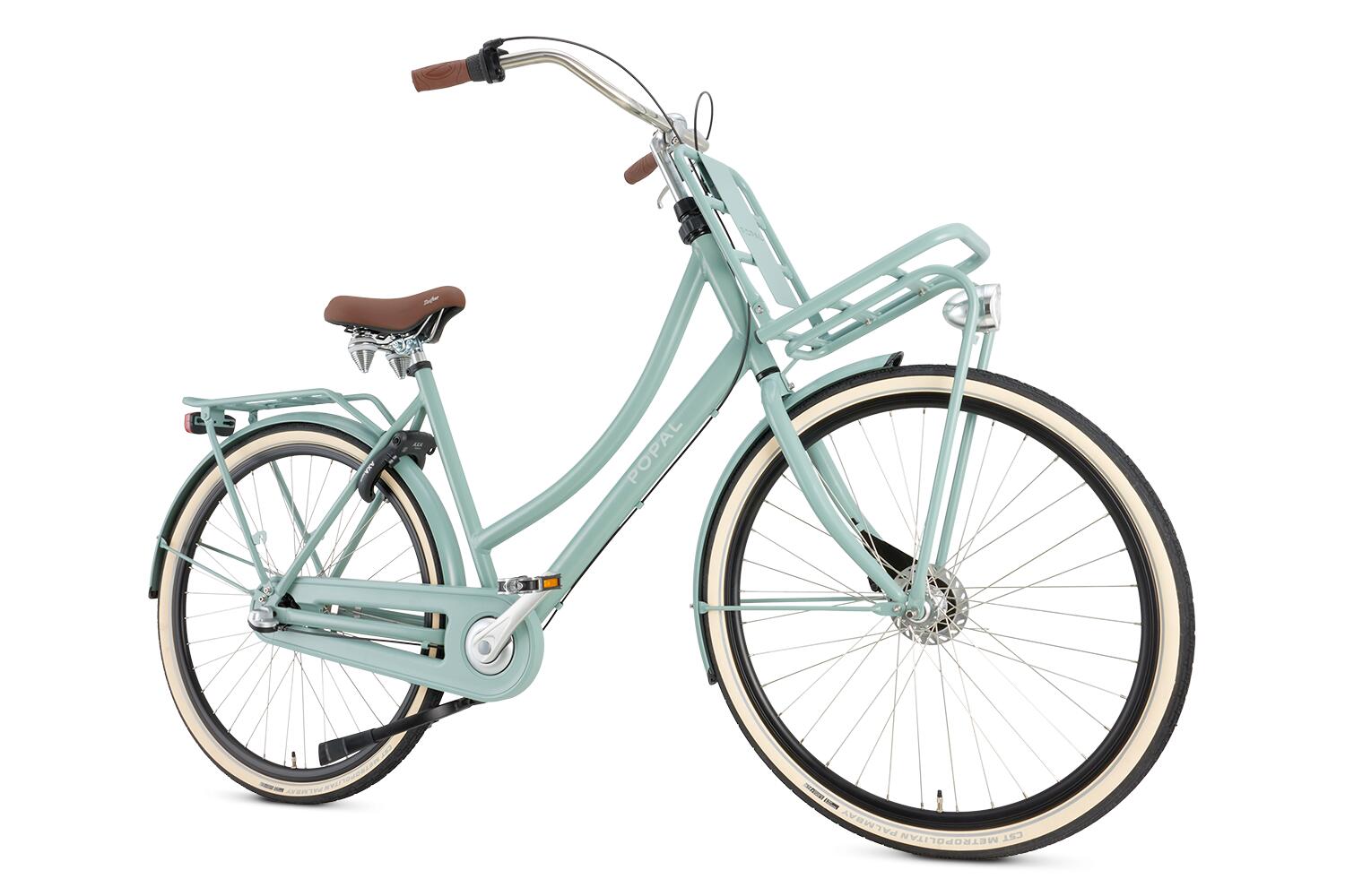 Vélo Hollandais Popal Daily Dutch Prestige N3 - 3 vitesses - Femme - Vert 2/6
