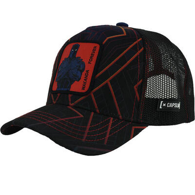 Honkbalpet voor heren capslab marvel black panther cap