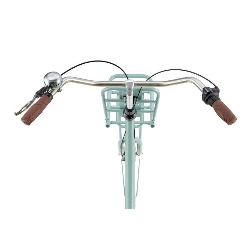 Popal Daily Dutch Prestige N3 Transportfiets - Stadsfiets Dames - Mineral Green