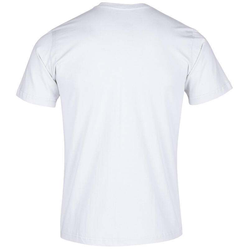 Camiseta fitness adulto ajuste slim Joma Desert Tee, blanco