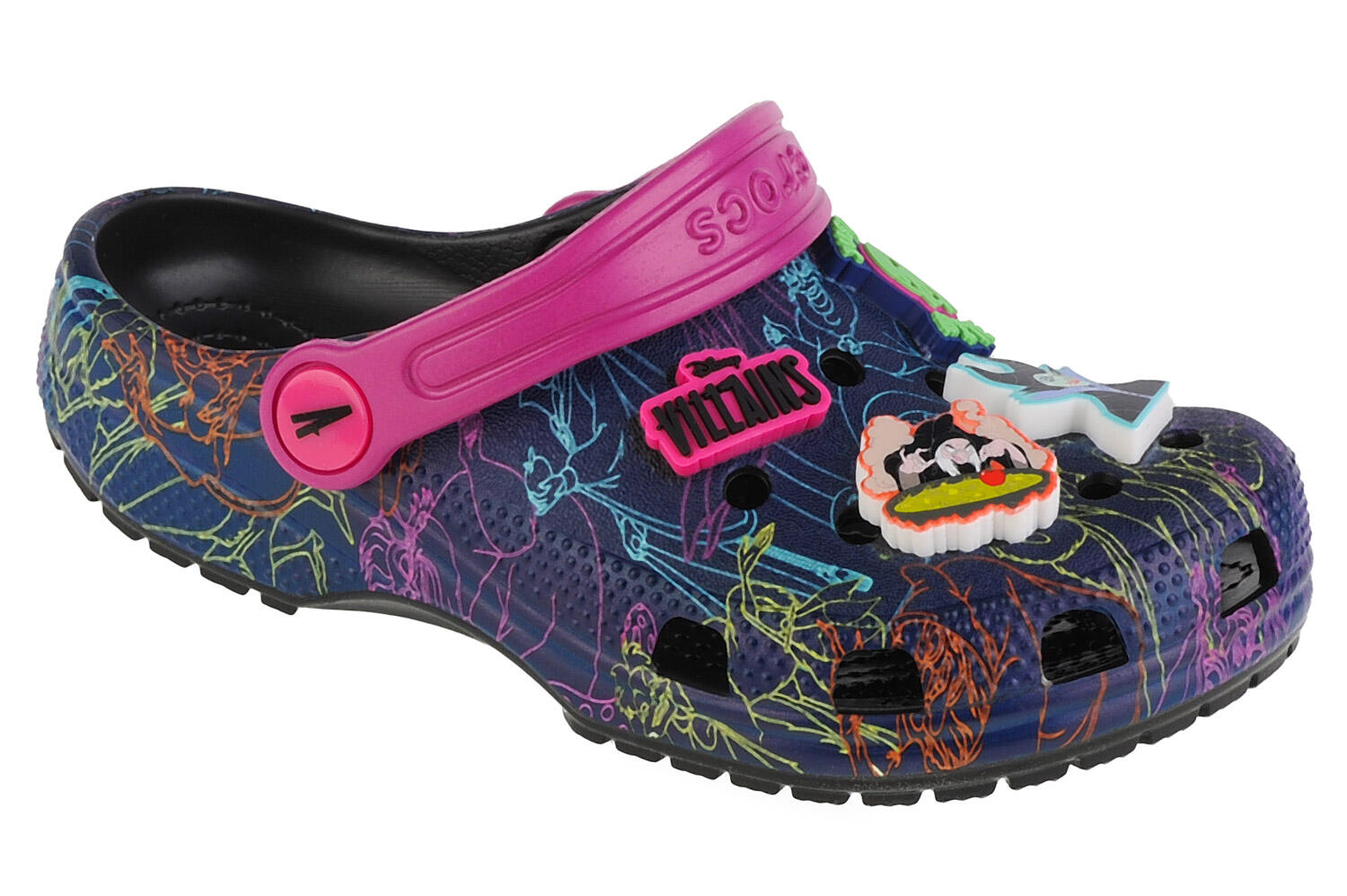 Chaussons pour filles Disney Villains Classic Kids Clog 1/4