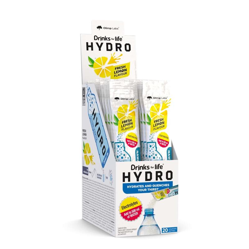 Izotonik Olimp Drinks for life Hydro - 20 x 5,3 g DISPLAY