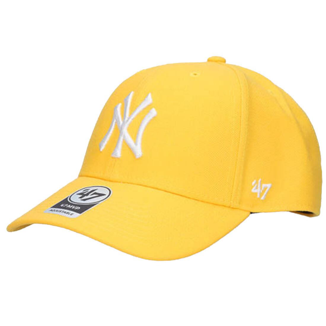 47 Brand - Casquette Unisexes 47 Brand New York Yankees Mvp Cap - Casquette - Jaune - Taille Unique - Decathlon