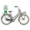 Popal Daily Dutch Prestige N3 Transportfiets - Stadsfiets Dames - Legergroen