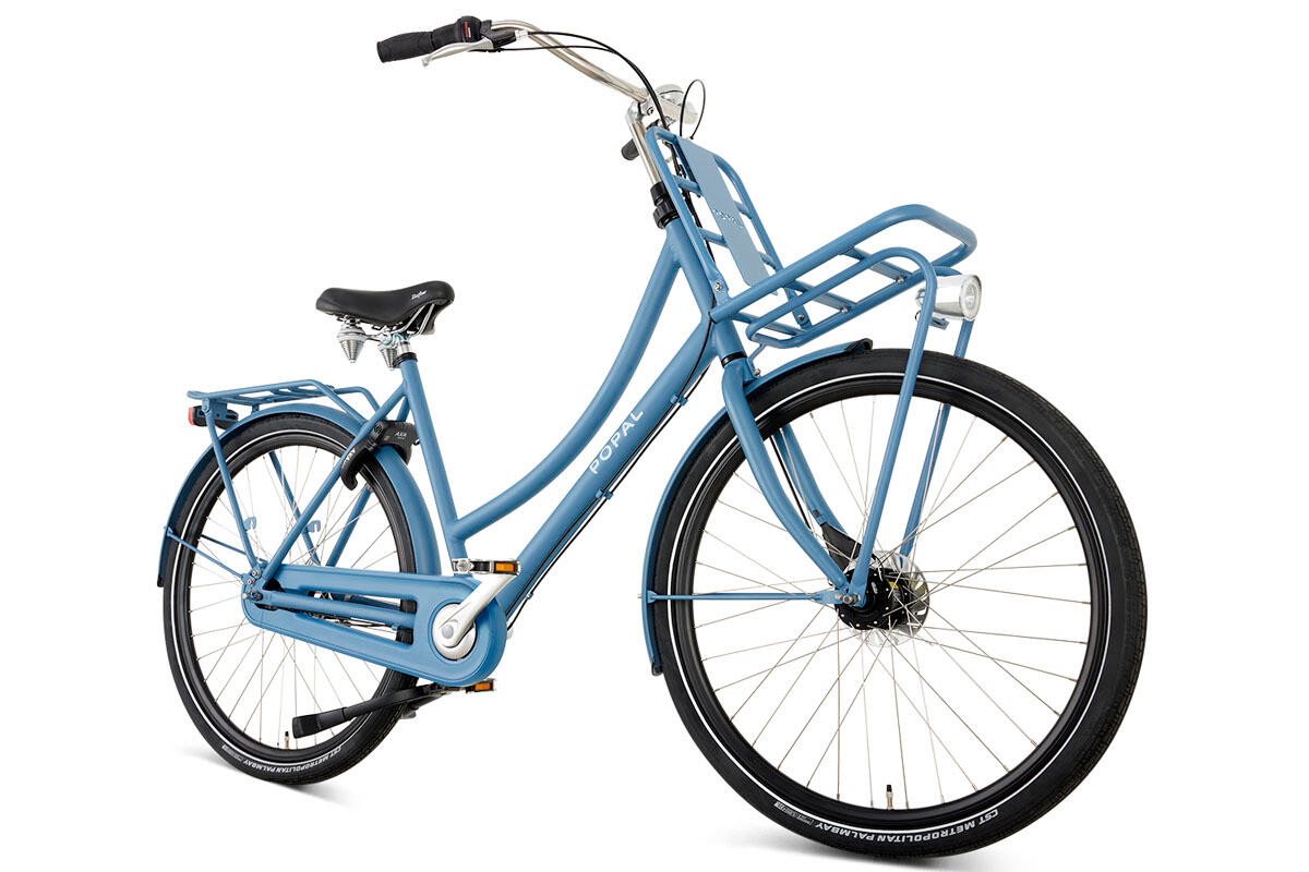 Vélo Hollandais Popal Daily Dutch Prestige N7 - Femme - Bleu Gothembourg 2/5
