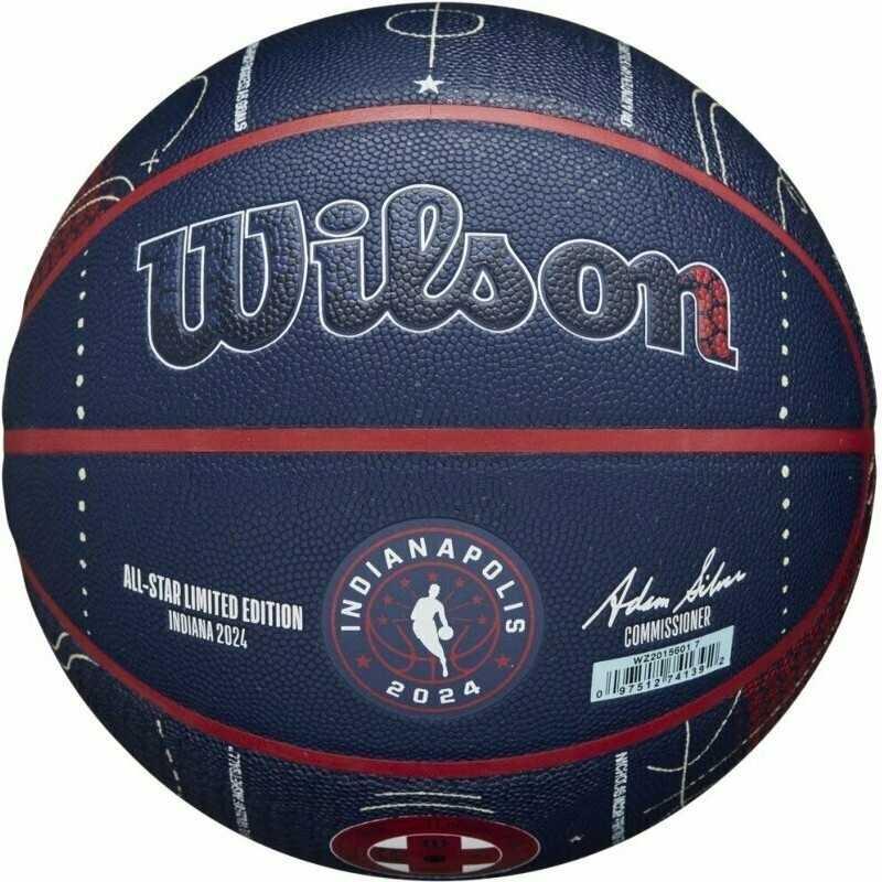 Piłka do koszykówki Wilson NBA All-Star 2024 Indianapolis Collector 7