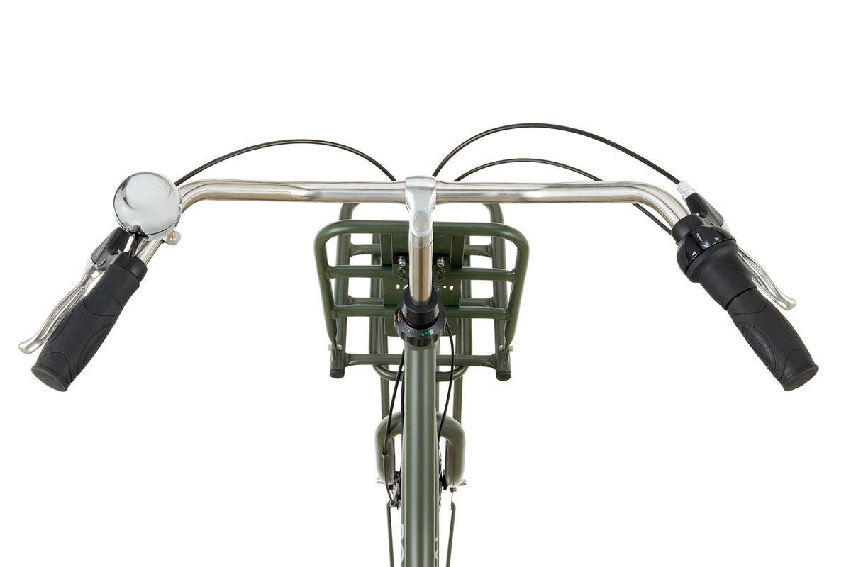 Vélo Hollandais Popal Daily Dutch Prestige N7 - Femme - Vert Armée 3/5