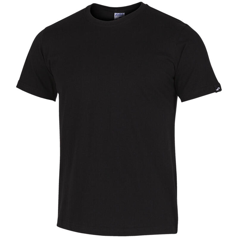 Camiseta fitness adulto diseño slim Joma Desert Tee, negro