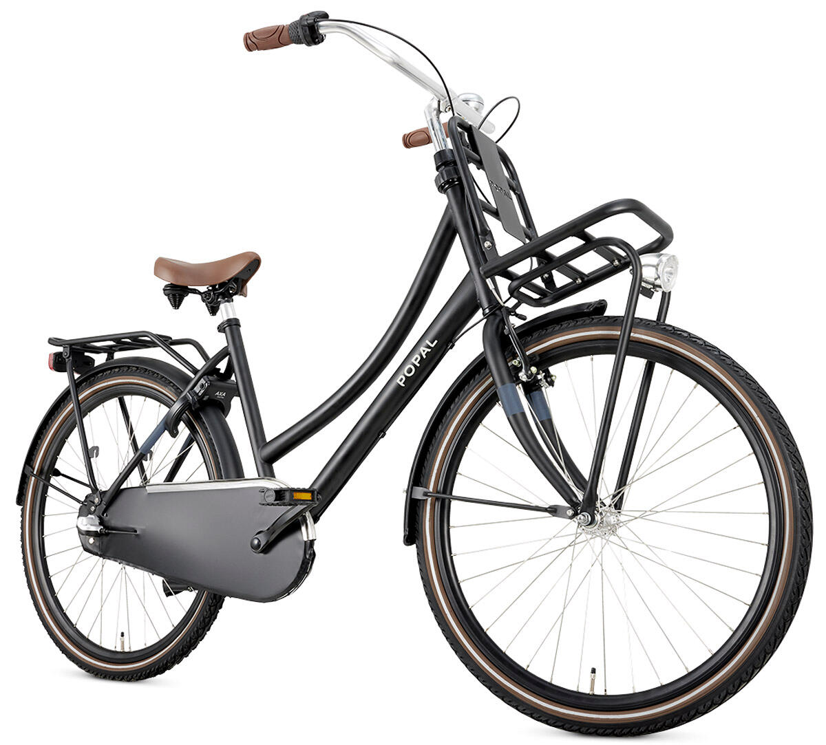 Popal Daily Dutch Basic+ N3 - Kinder Transportfiets - 26 Inch - Mat Zwart 2/7