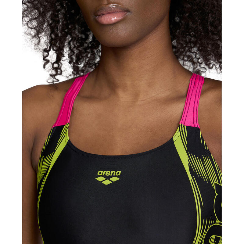 Maillot de bain une-pièce Femme - Swim Pro Back Graphic