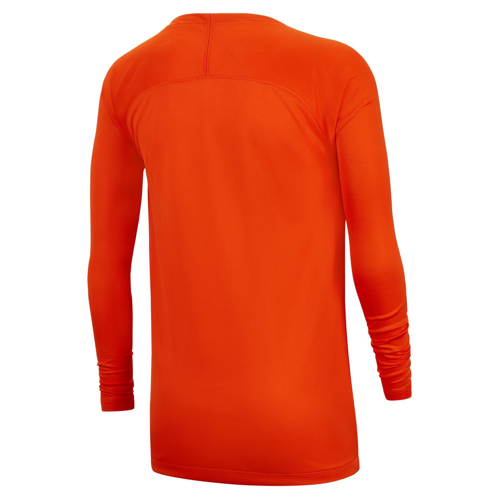 Maglie maniche lunghe da calcio junior nike arancione 3/3