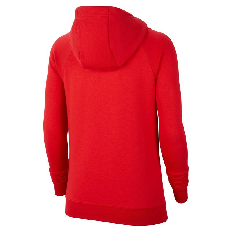 Felpa con cappuccio donna nike rosso