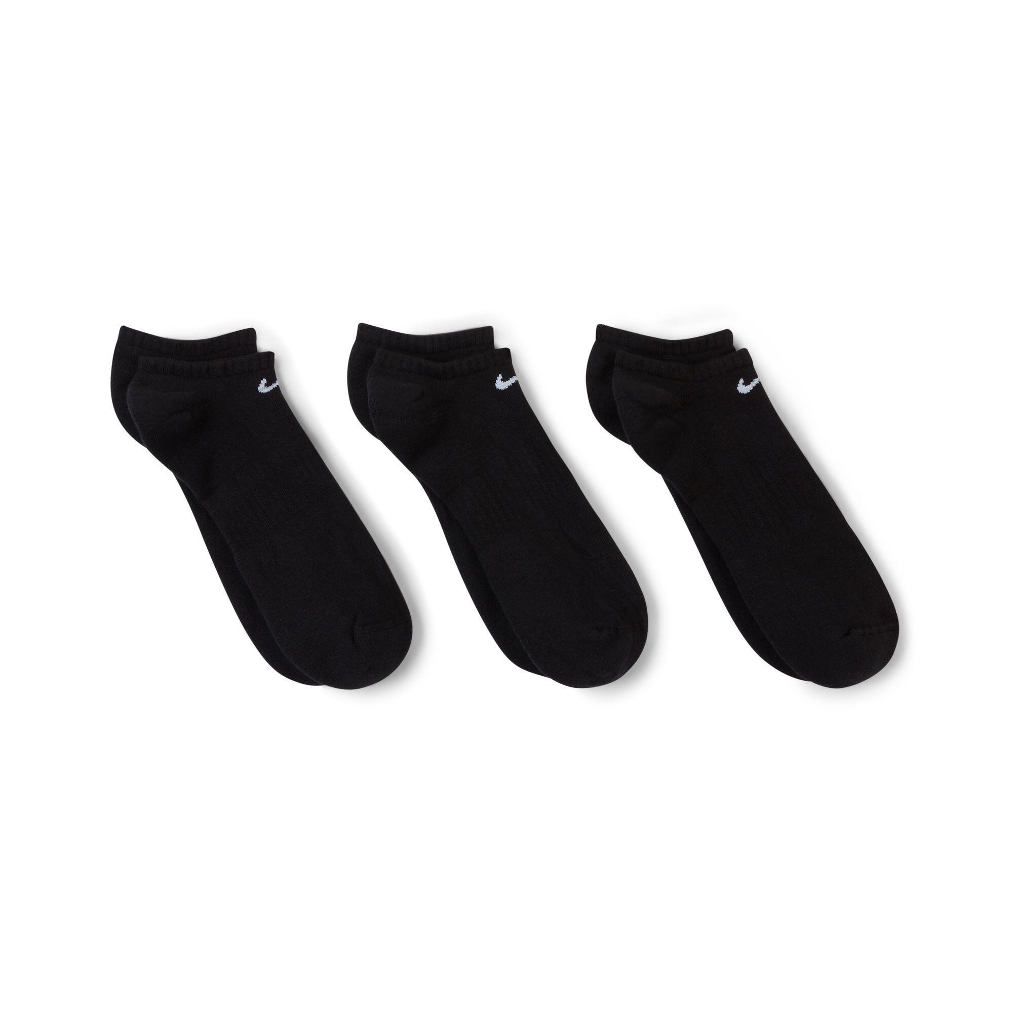 Nike Everyday Cushioned-Training no-show sokken 3-pack 3/4